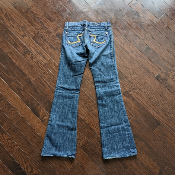Rock & Republic Vargas Y2K Vintage bootcut jeans sz 25 - Picture 3 of 8